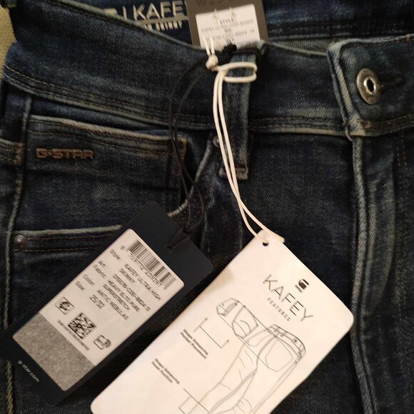BNWT KAFEY ultra high skinny denim jeans size 25/32 - Picture 10 of 12